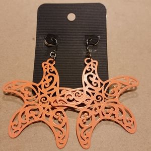 Starfish earrings